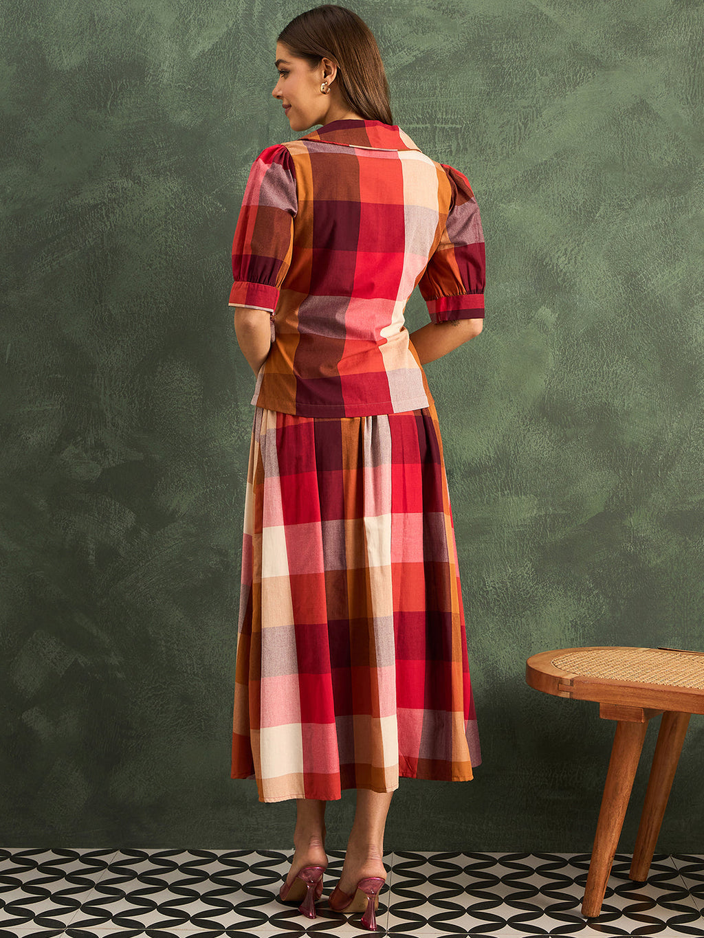 Pure Cotton Wrap-Tie Co-ord Set