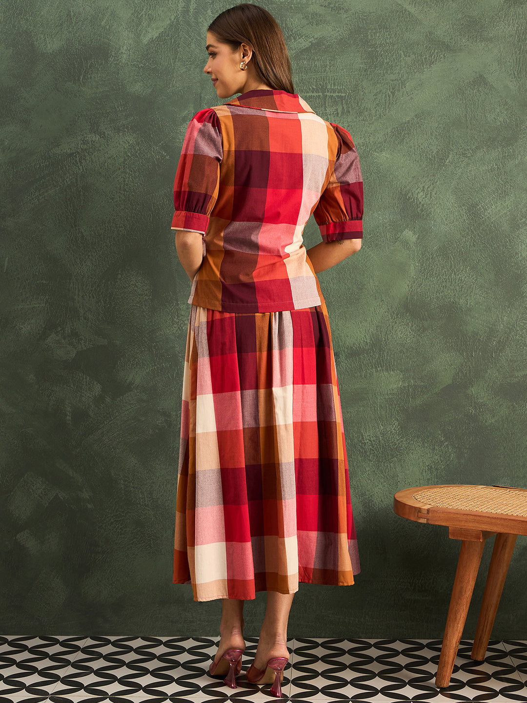 Pure Cotton Wrap-Tie Co-ord Set
