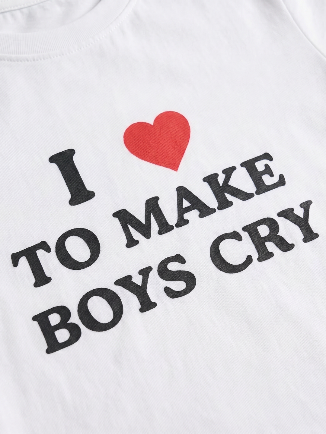 180 GSM Cotton Lycra Slogan Tee