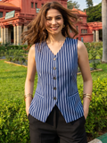 Pure Linen Sleeveless Waistcoat