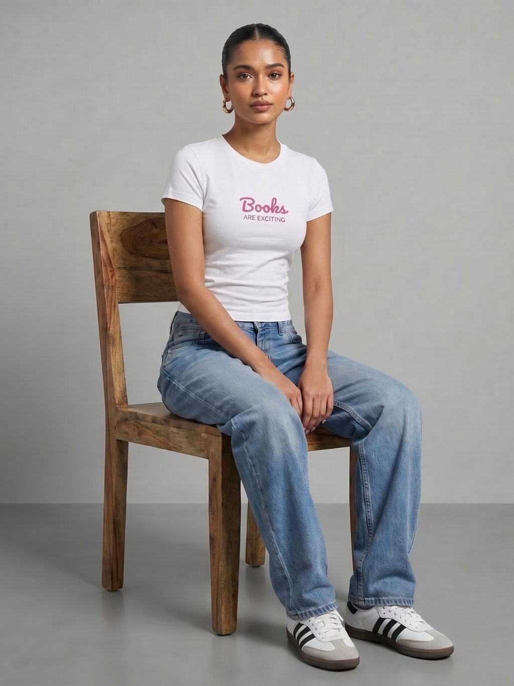 180 GSM Cotton Lycra Slogan Tee