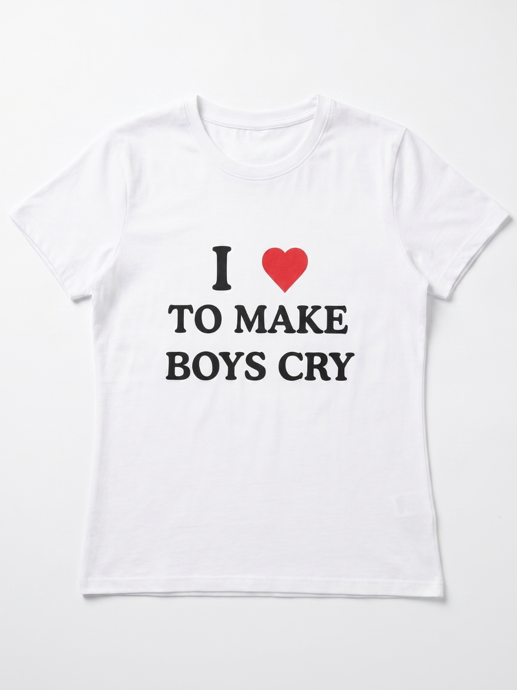 180 GSM Cotton Lycra Slogan Tee