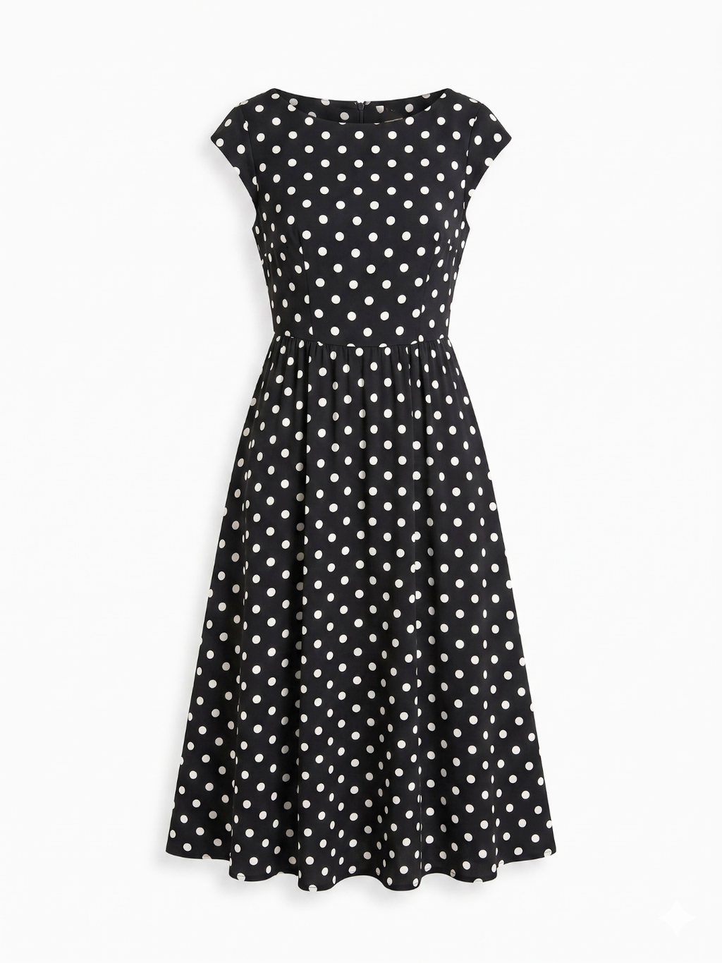 Stretchable Backless Midi Dress