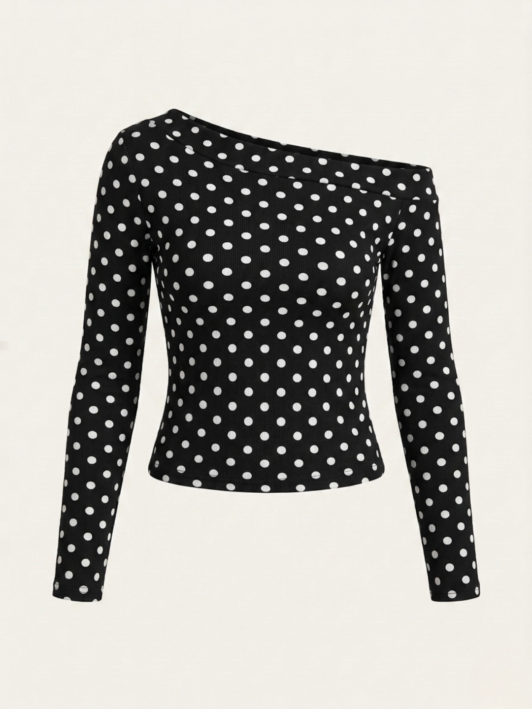 Stretchable Asymmetrical Ruched Top