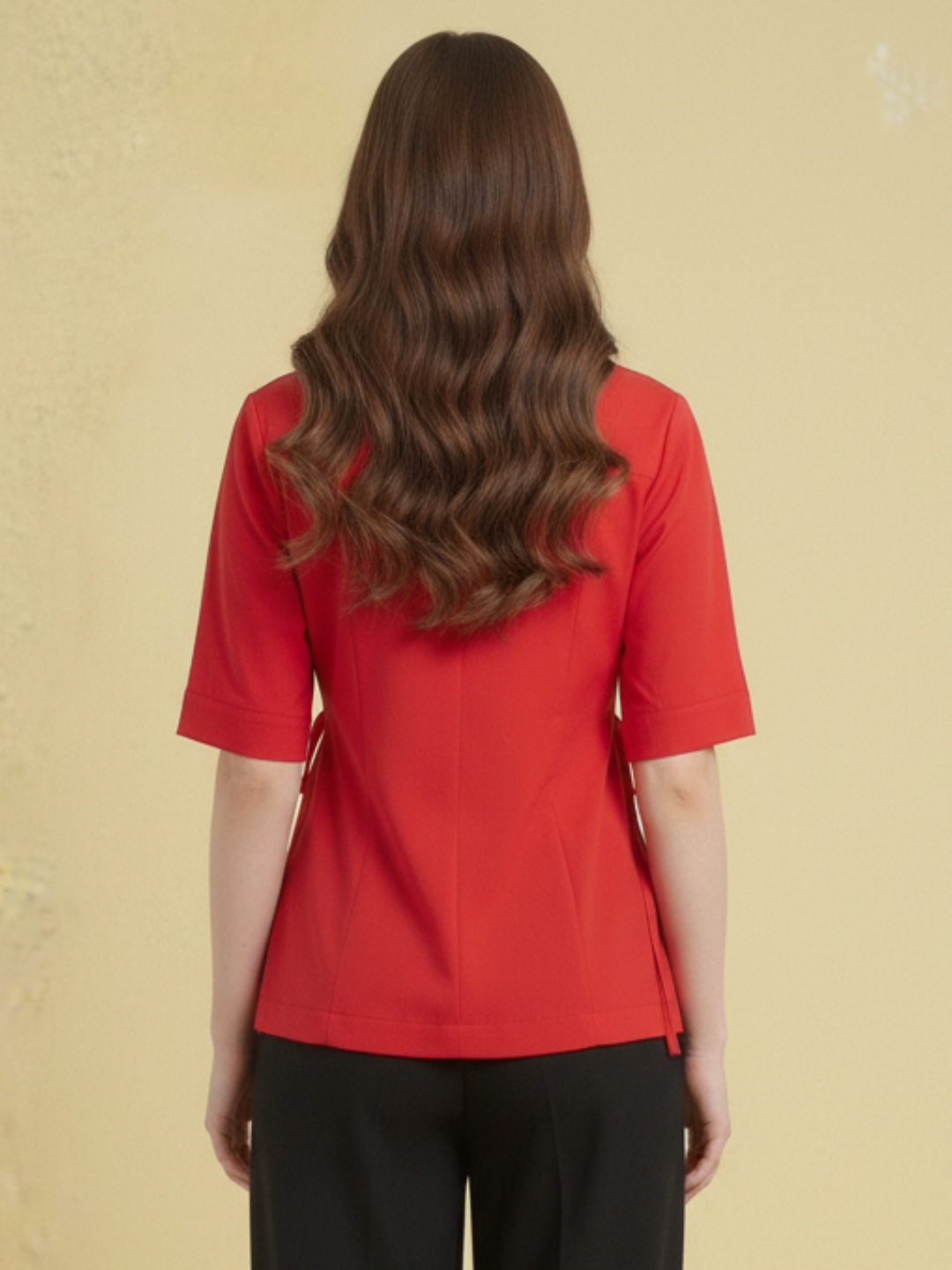 Pure Cotton Heart Button Shirt