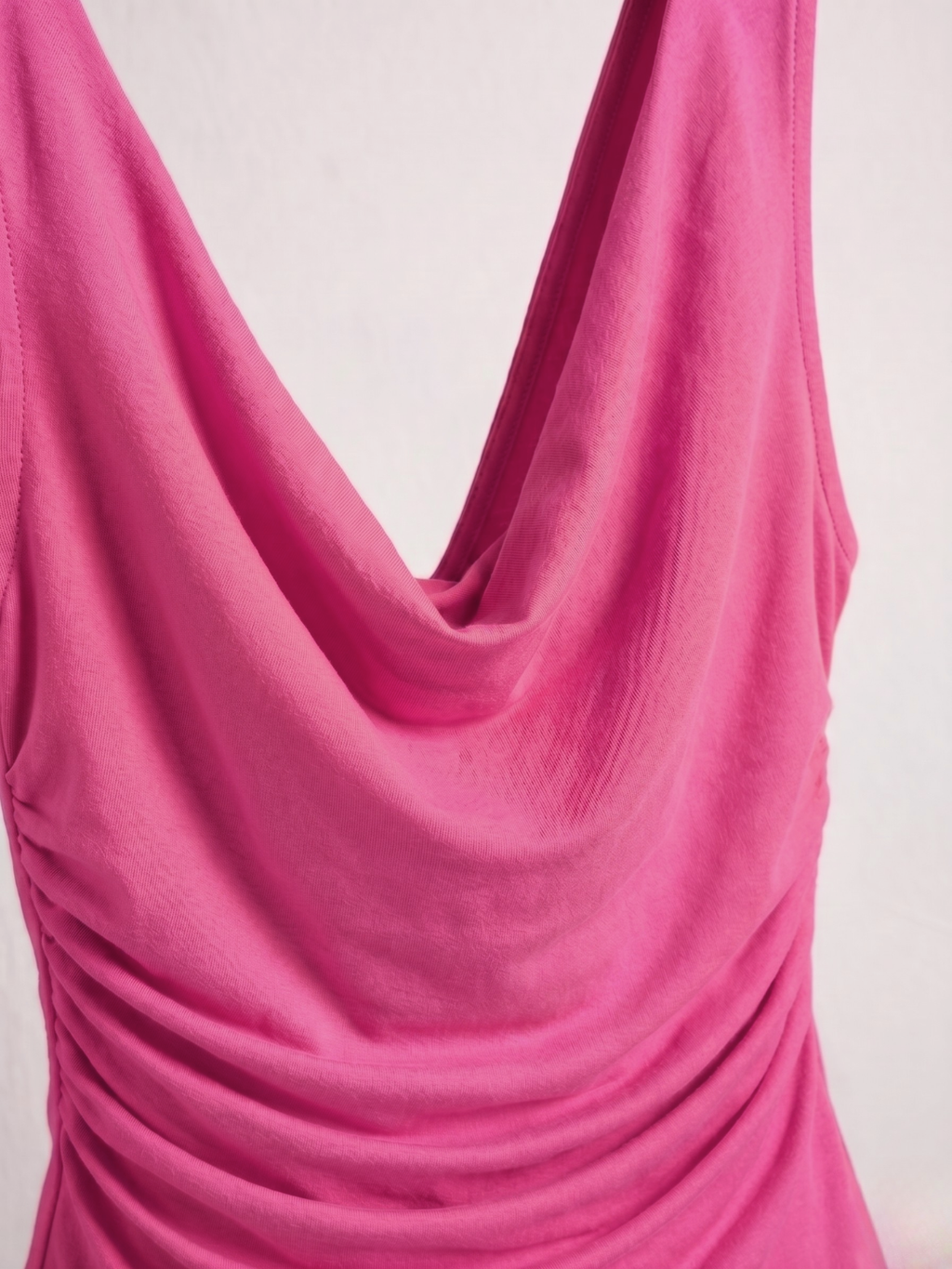 Stretchable Draped Crop Top