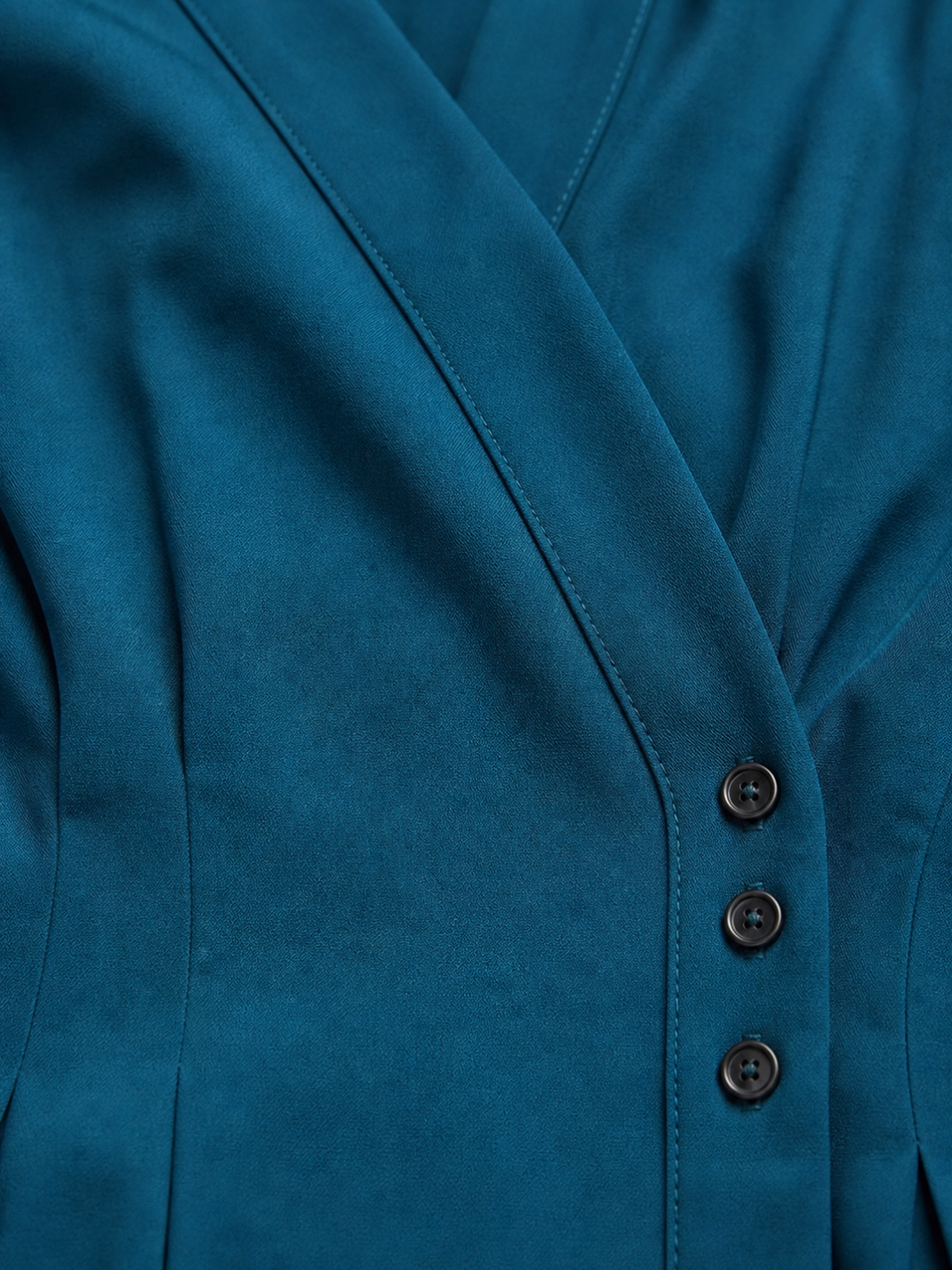 Pure Cotton Wrap Style Placket Shirt