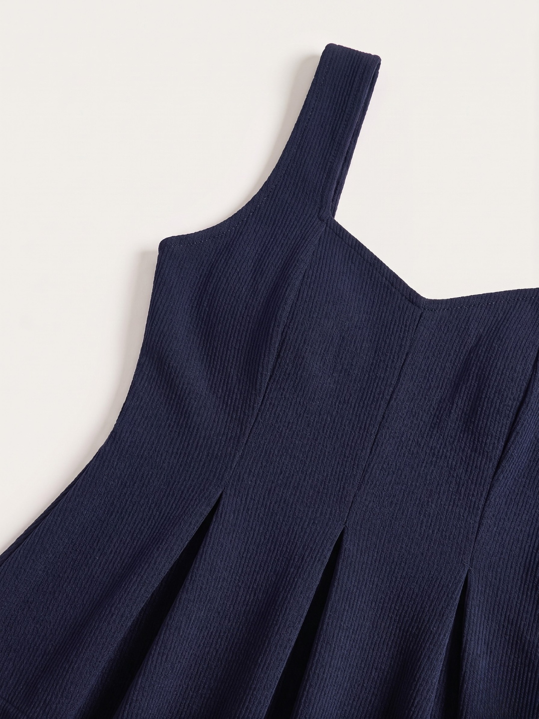 Stretchable Ribbed Peplum Top