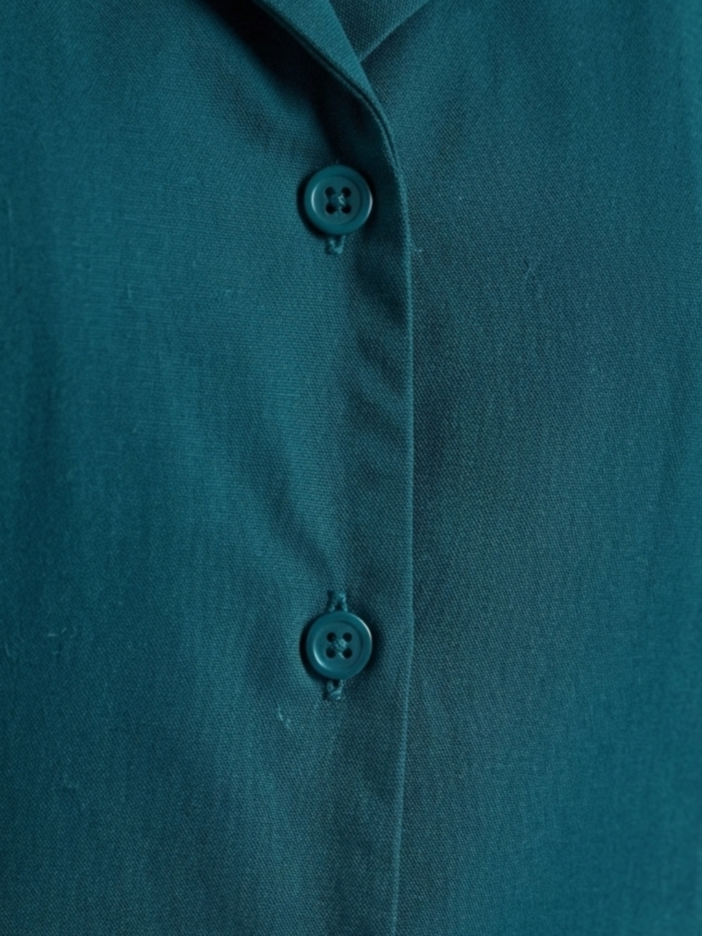 Puff Sleeve Pure Cotton Pleated Shirt