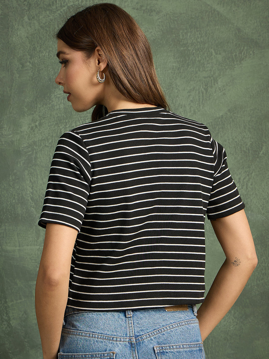 Stretchable Buttoned Waistcoat Top