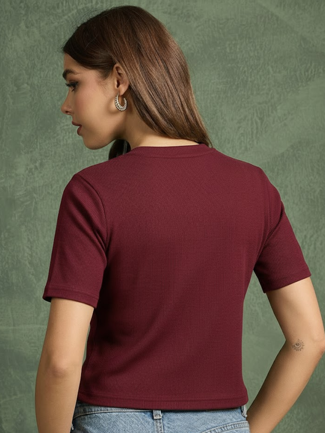 Stretchable Buttoned Waistcoat Top