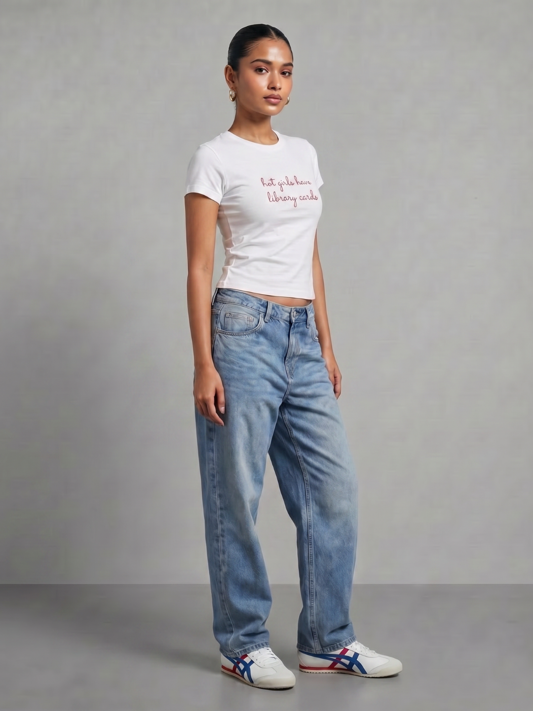 180 GSM Cotton Lycra Slogan Tee